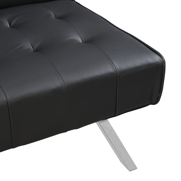 Comfortable Futon Sofa Bed - Black