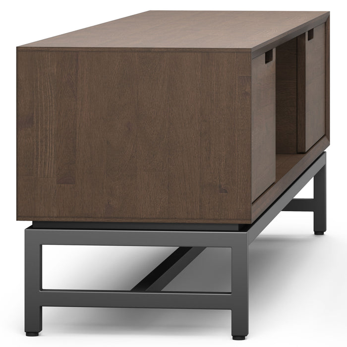 Banting - 72" Low TV Stand - Walnut Brown