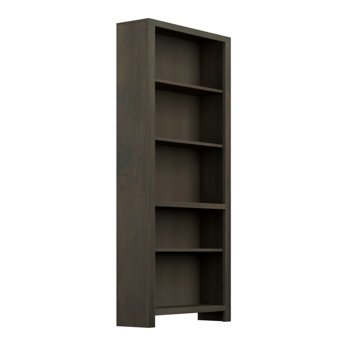 Joshua Creek - 72" High 5-Shelf Bookcase - Barnwood