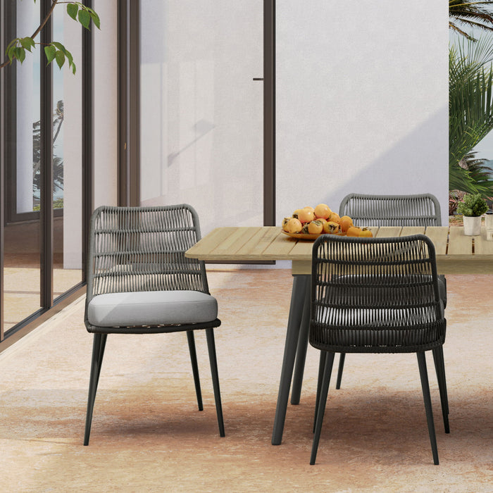 Beachside - Outdoor Dining Chair (Set of 2) - Grey