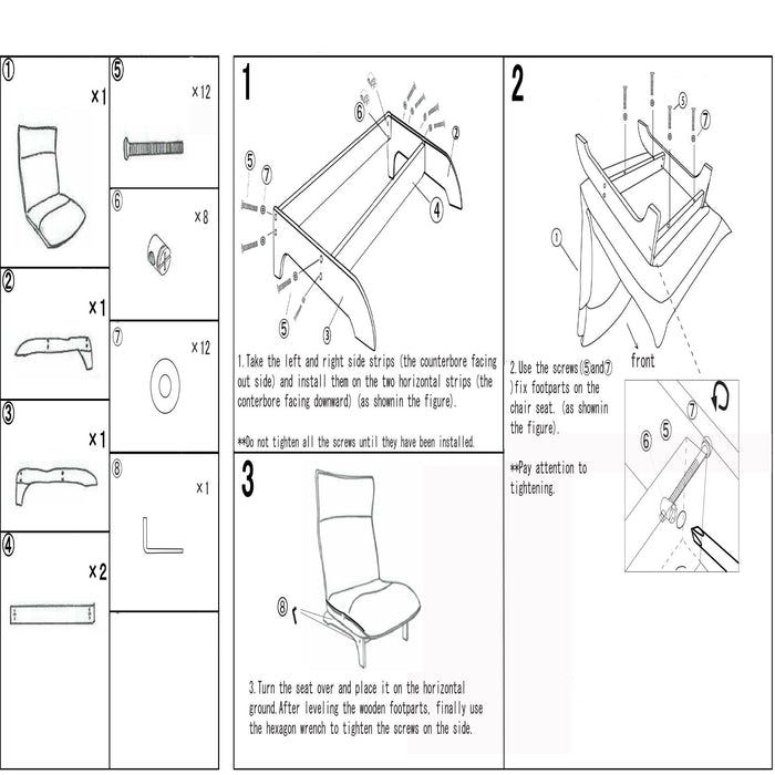 Single Lazy Sofa Chair Leisure Foldable Reclining Chair