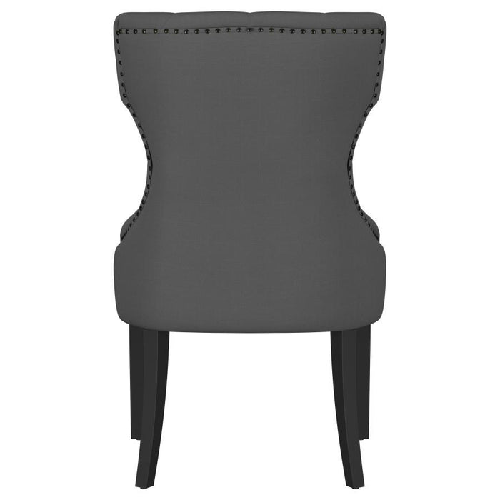 Baney - Upholstered Parson Dining Side Chair With Tufted Back