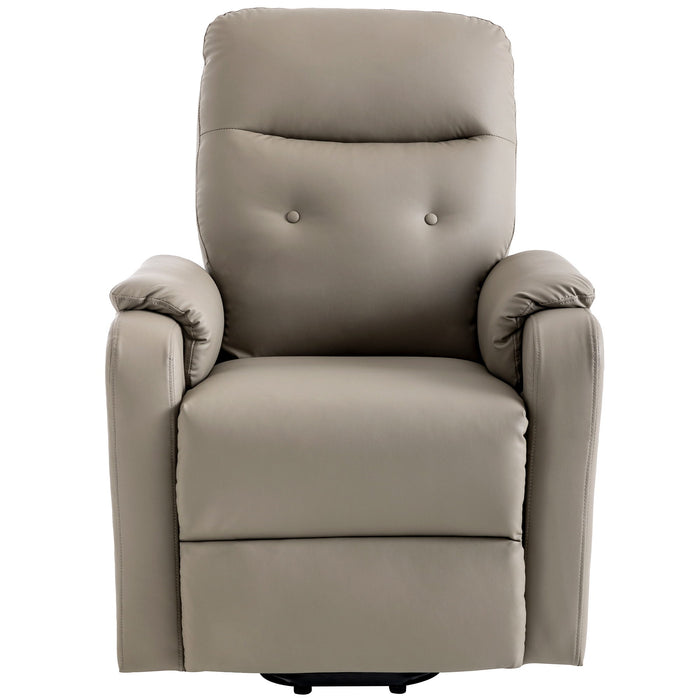 Massage Recliner Chair Electric Power Lift Chairs With Side Pocket, Adjustable Massage And Heating Function For Adults And Seniors