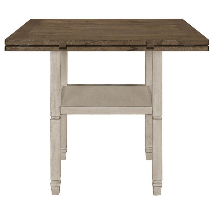 Sarasota - Extension Counter Dining Table - Rustic Cream