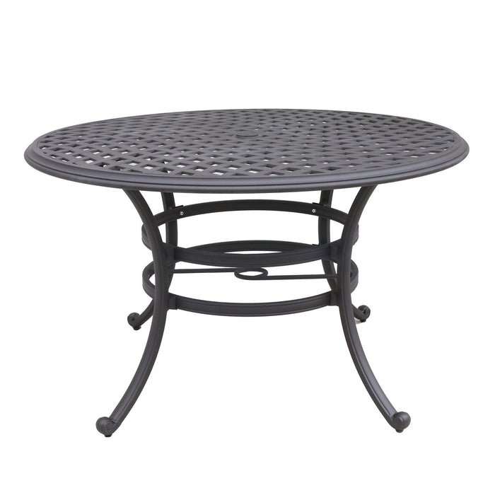 Round Dining Table - Espresso Brown