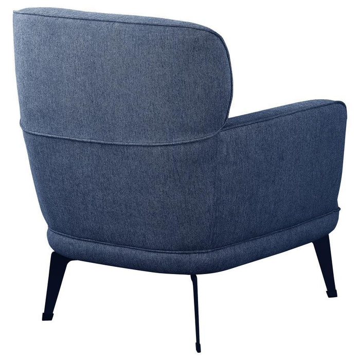 Andrea - Upholstered Crecent Arm Accent Chair