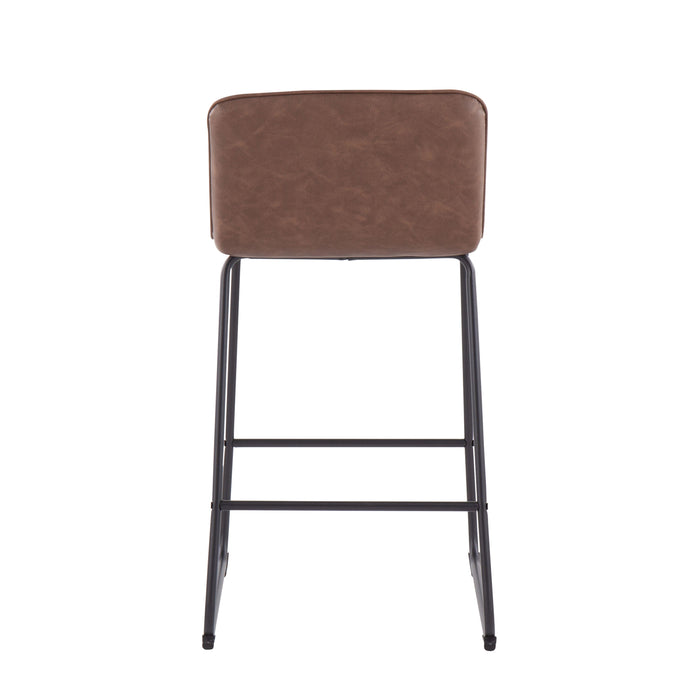 Casper - Fixed Height, Contemporary Counter Stool (Set of 2)