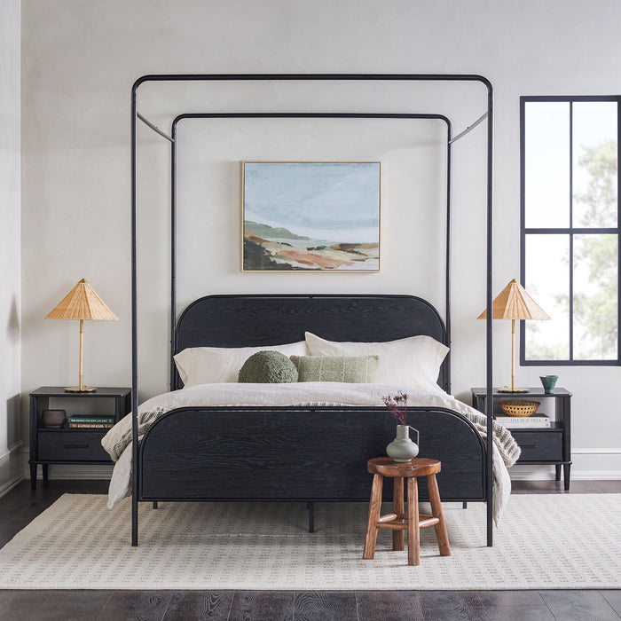 Modern Canopy Bed Frame