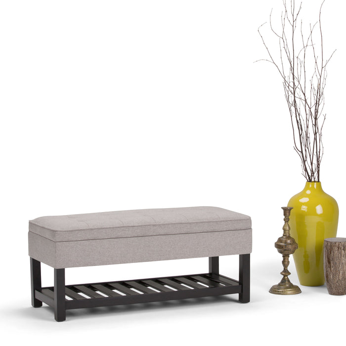 Cosmopolitan - Storage Ottoman Bench with Open Bottom