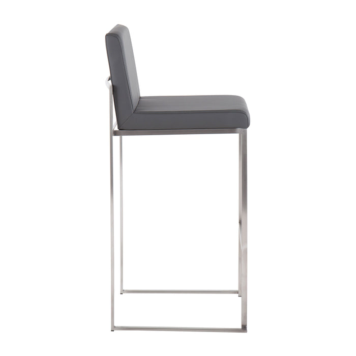 Fuji - Contemporary And Modern Elegance High Back Barstool