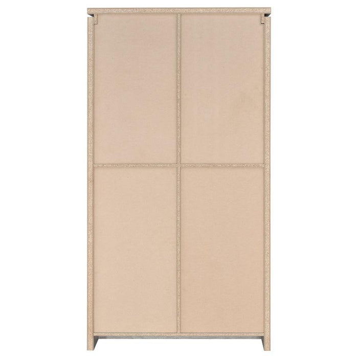 Alejo - 2-Door Tall Cabinet - Gray Driftwood