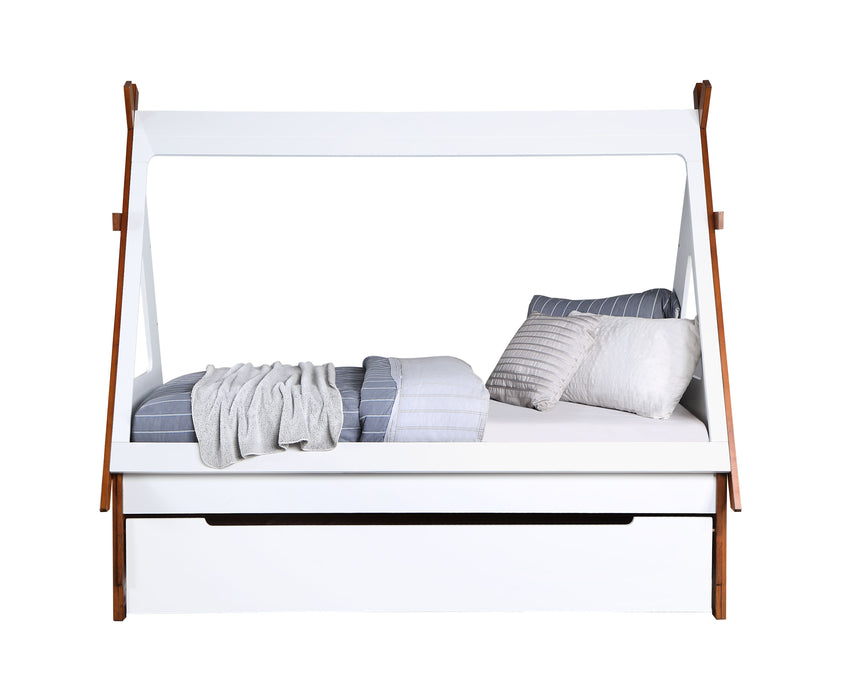 Loreen - Twin Bed - White