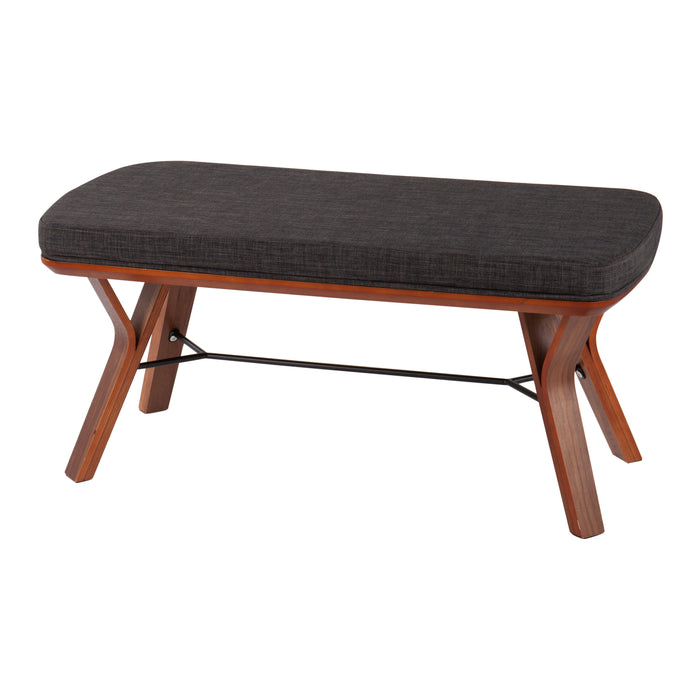 Folia - Mid Century Modern Bench