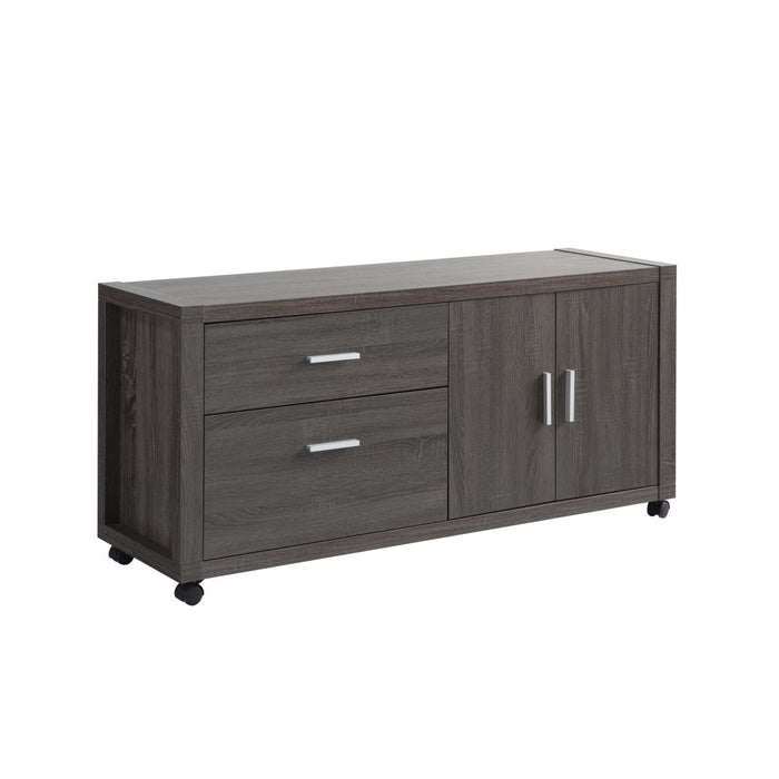 Office File Credenza, Work Office Printer Cabinet With Storage Drawers And File Cabinet