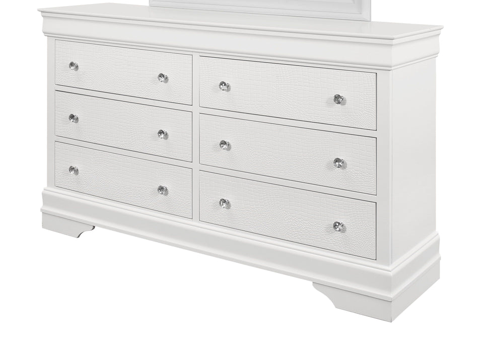 Shaker - Crocodile Metallic Dresser