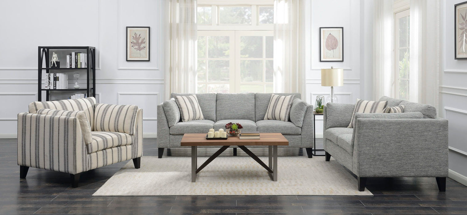 Doyle - Loveseat - Gray