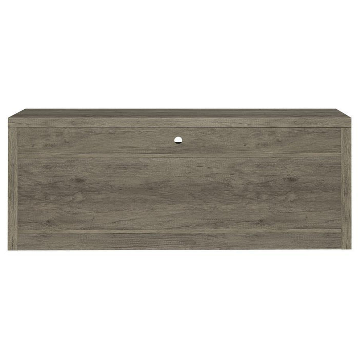 Burke - 2-Drawer TV Console - Gray Driftwood