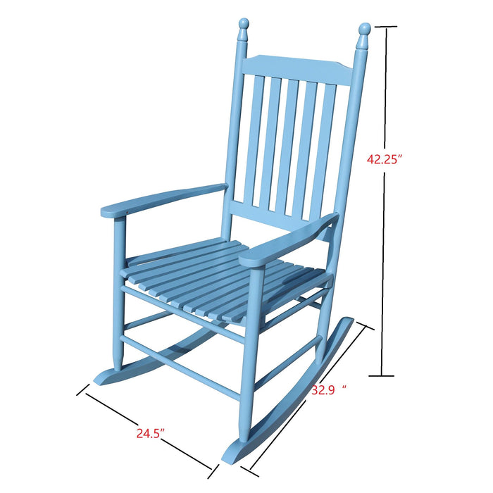 Wooden Porch Rocker Chair