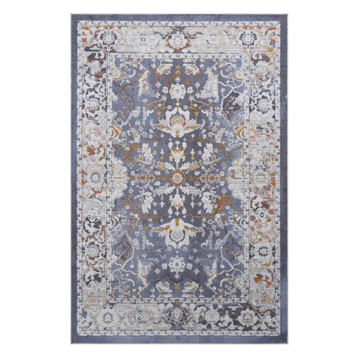 Payas - 2' x 3' Traditional Non-Shedding Stylish And Stain Resistant Area Rug - Blue