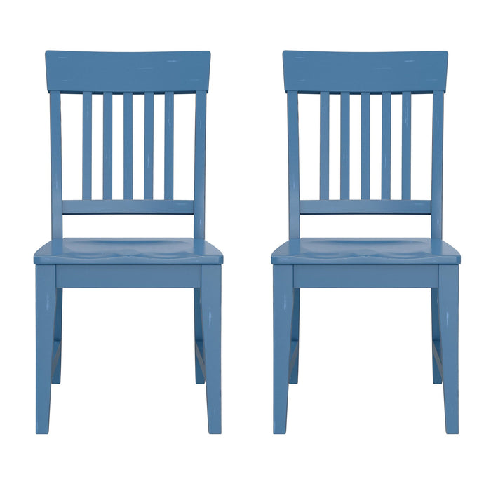 Haidel - Slat Back Dining Chairs (Set of 2)