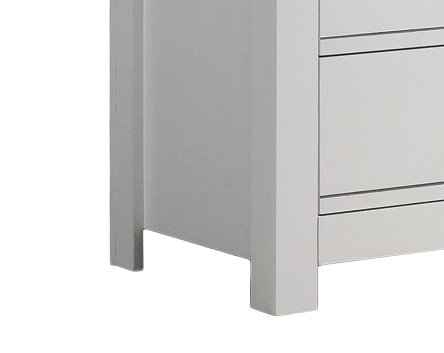 Cassini - 6 Drawer Dresser - White