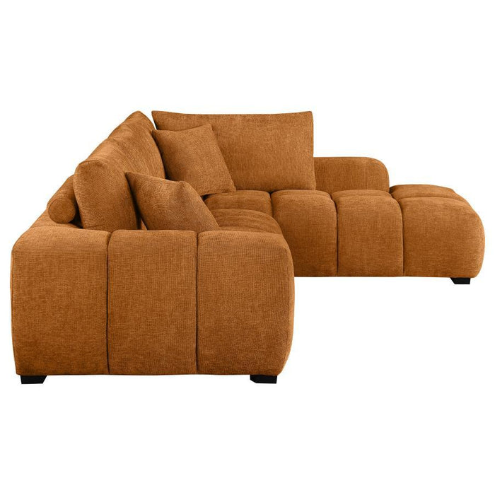 Camacho - Upholstered Chaise Sectional Sofa