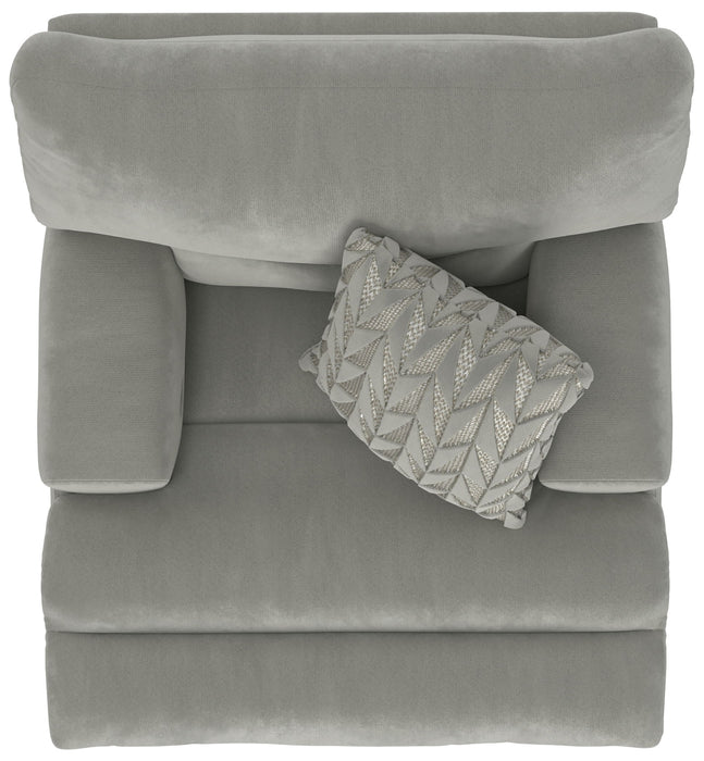 Renaldo - Power Lay Flat Recliner With Zero Gravity - Stone