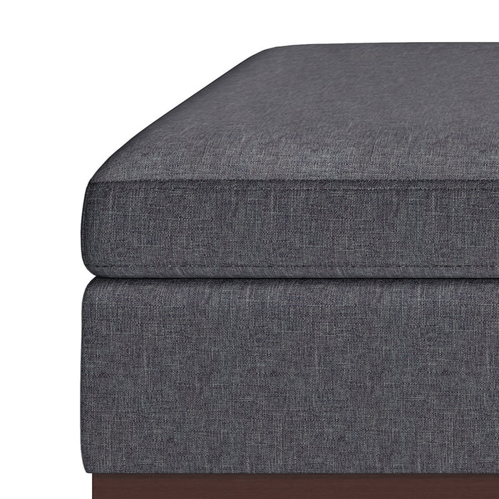 Owen - Square Coffee Table Storage Ottoman