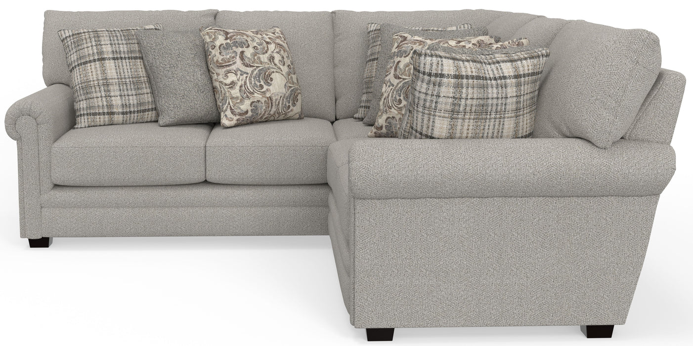 Livingston - Sectional With Comfort Coil Seating And Accent Pillows