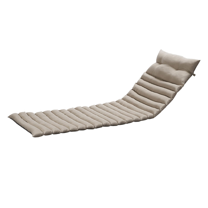 Outdoor Lounge Chair Cushion Replacement Patio Funiture Seat Cushion Chaise - Fabric