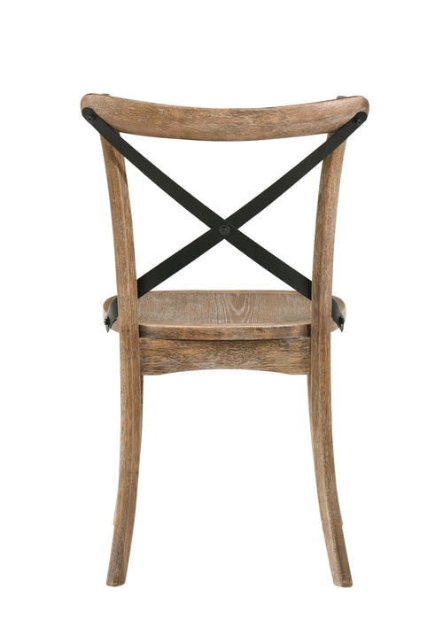 Kendric - Rustic Side Chair (Set of 2) - Oak