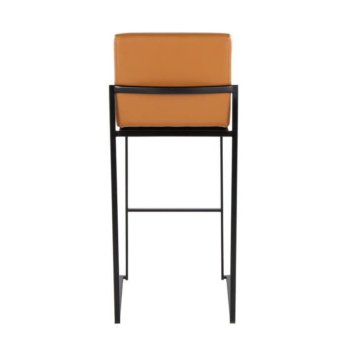 Fuji - Contemporary High Back Barstool Elegant Design