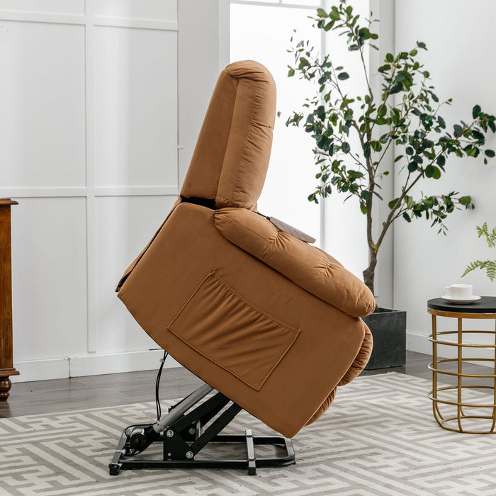 Massage Recliner Chair Electric Power Lift Recliner Chairs With Heat, Vibration, Side Pocket For Living Room Bedroom