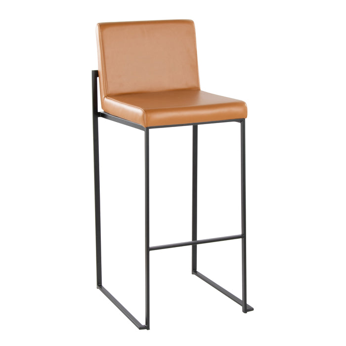 Fuji - Contemporary High Back Barstool Elegant Design