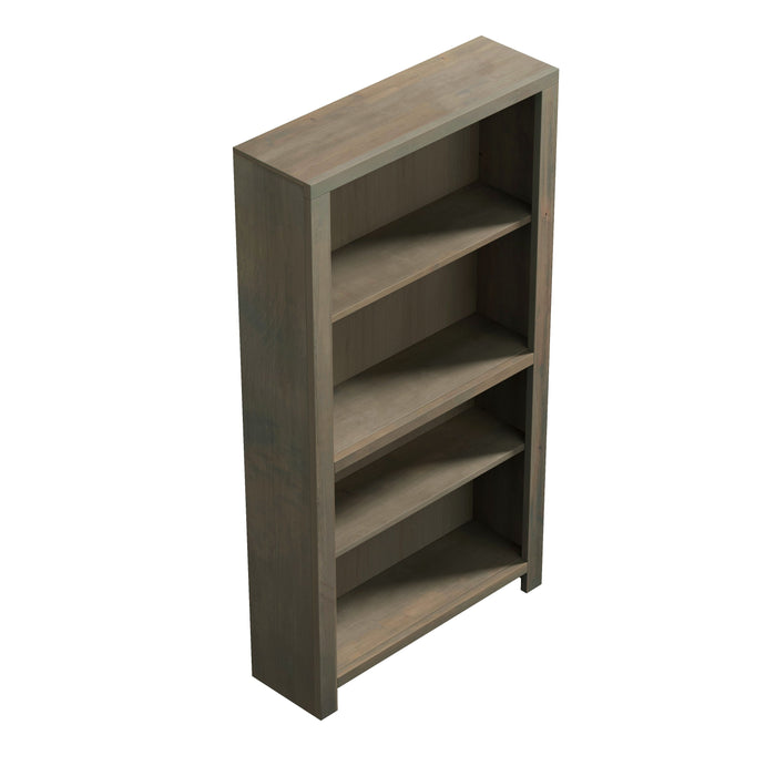 Joshua Creek - 60" High 4-Shelf Bookcase - Barnwood