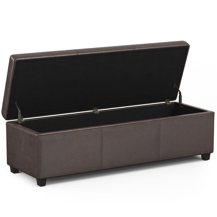 Avalon - Extra Large Storage Ottoman Bench