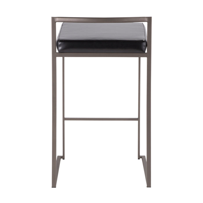 Fuji - Industrial Stackable Counter Stool Elegant Design