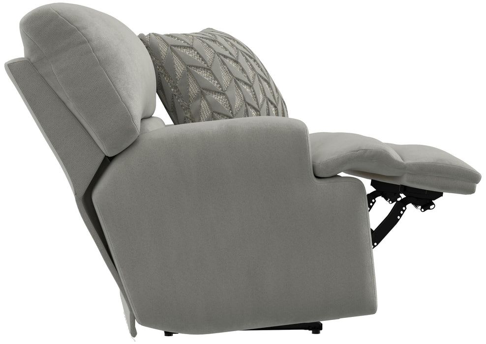 Renaldo - Power Lay Flat Recliner With Zero Gravity - Stone