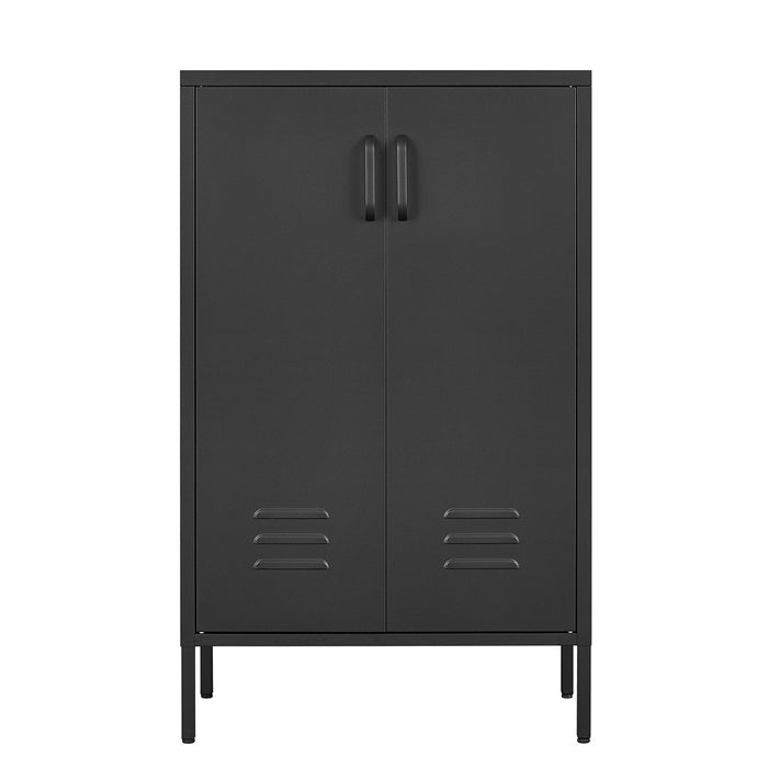 Suitable For Steel Storage Cabinets In Living Rooms, Kitchens, And Bedrooms, 2 Door Miscellaneous Storage Cabinet, Garage Tool Storage Cabinet, And Office File Cabinet 2 Movable Partitions