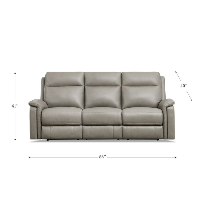 Stanfield - Power Headrest Zero Gravity Reclining Sofa - Gray