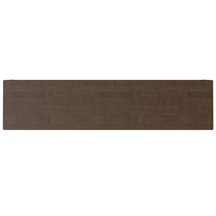 Harper - 72" Low TV Media Stand - Walnut Brown