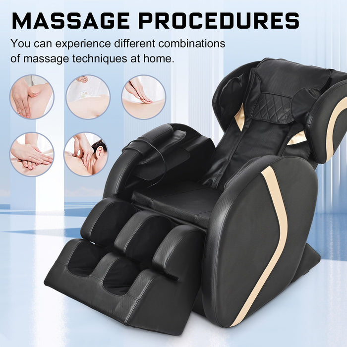 Massage Chair Recliner With Zero Gravity With Full Body Air Pressure