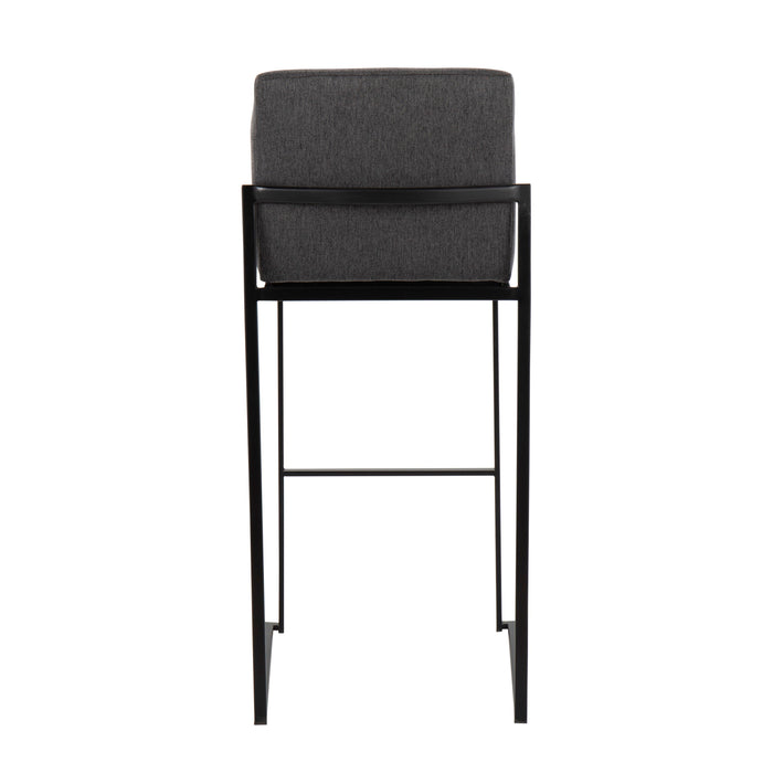 Fuji - Contemporary High Back Barstool Elegant Design