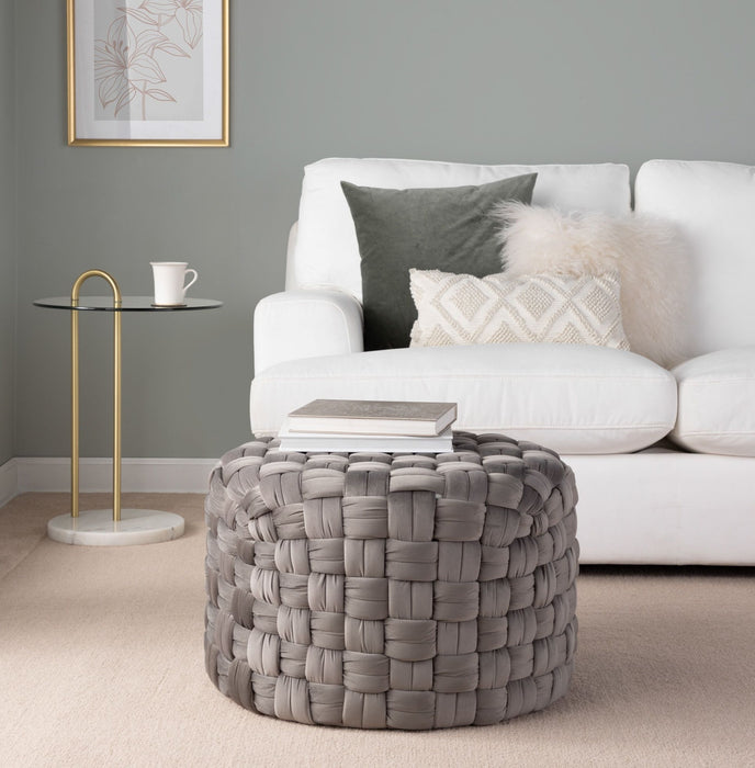 Braided - Versatile Round Ottoman