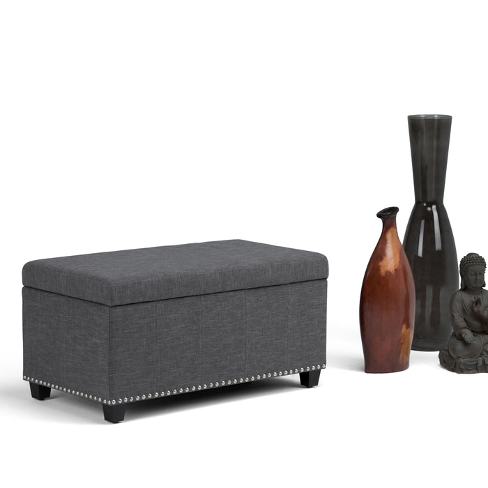 Amelia - Storage Ottoman Bench