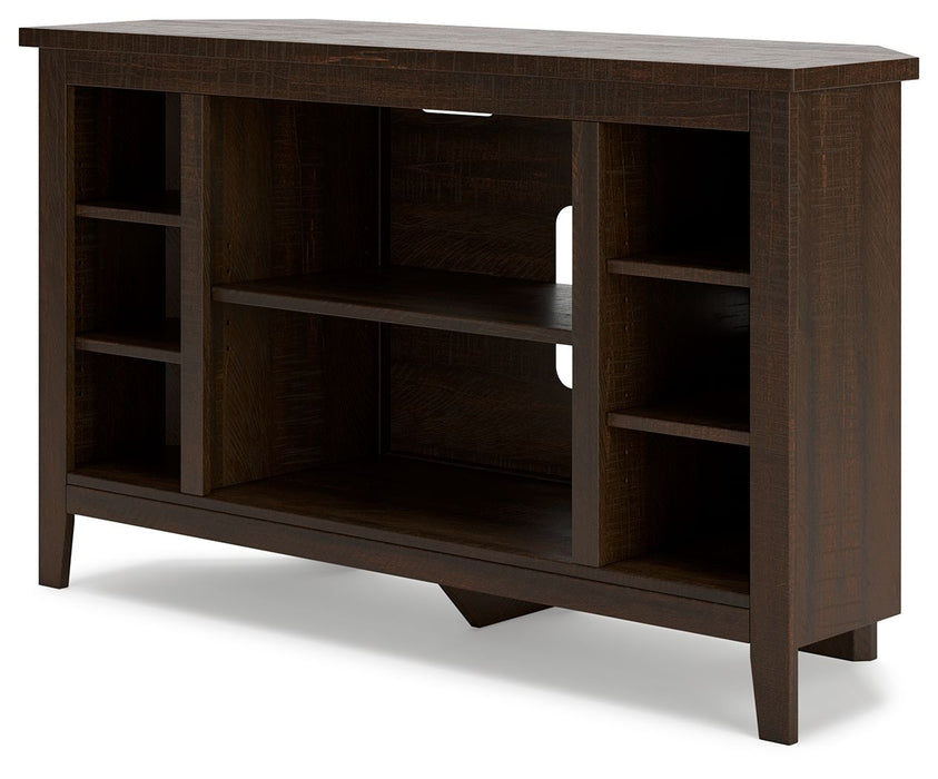 Camiburg - Corner TV Stand