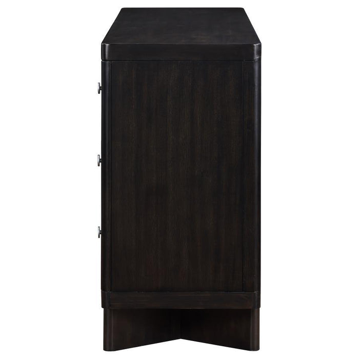 Hathaway - 3 Drawer Dining Buffet Sideboard - Acacia Brown