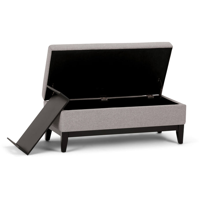 Oregon - Storage Ottoman Bench with Tray