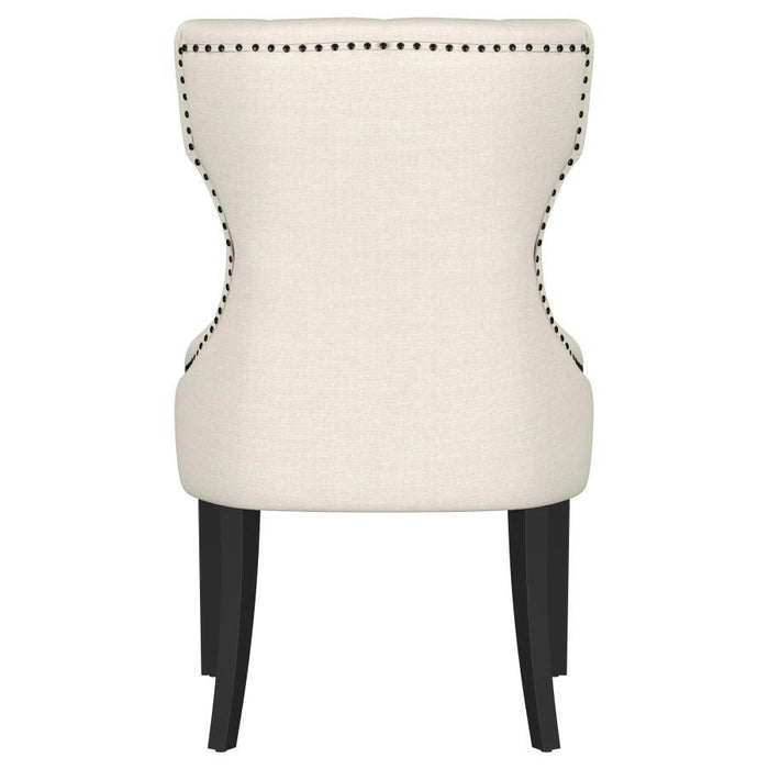 Baney - Upholstered Parson Dining Side Chair With Tufted Back