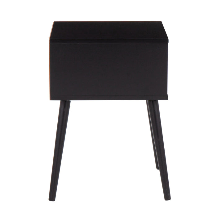 Bora Bora - Contemporary Side Table - Black